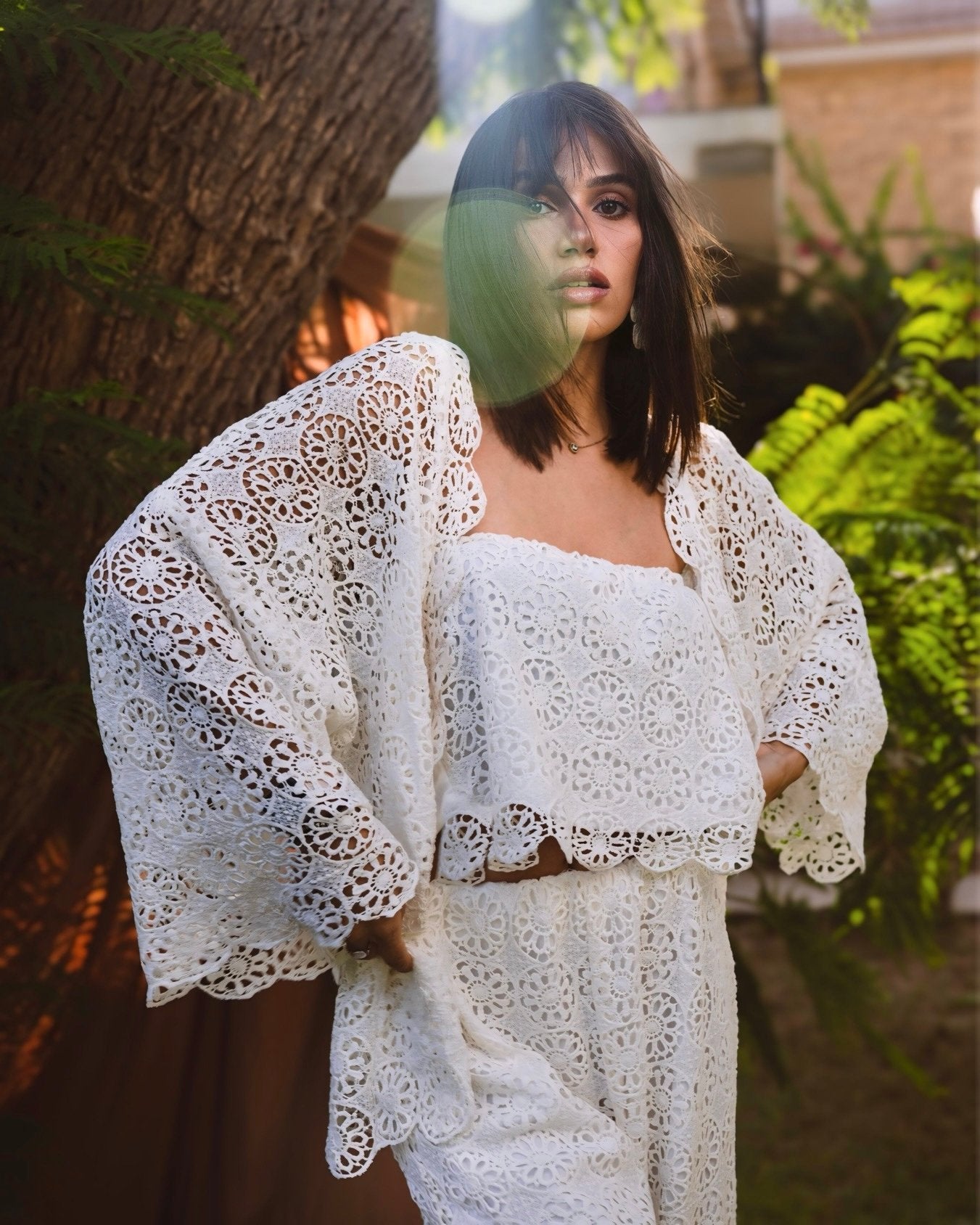 Ivory Lace Set
