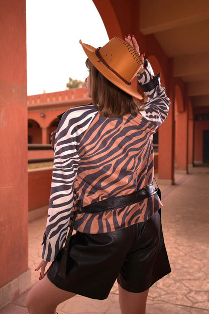 Sandy Zebra Jacket