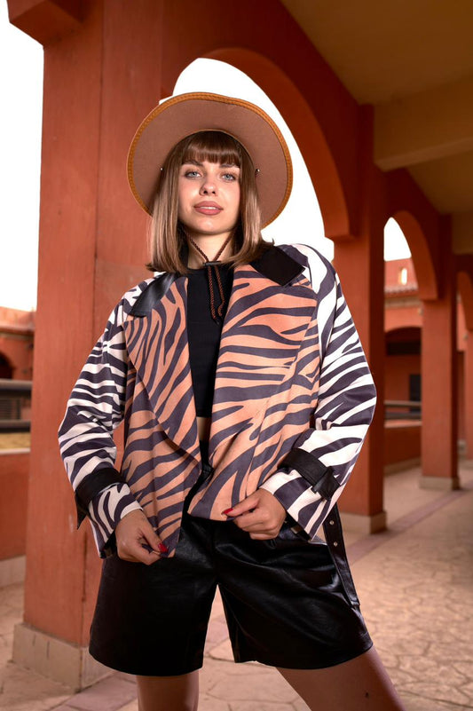 Sandy Zebra Jacket